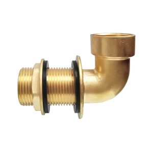 Buy cheap Durable 90 Degree Brass Elbow Tank Fitting IPS Male x Female Thread Pipe Connection from wholesalers