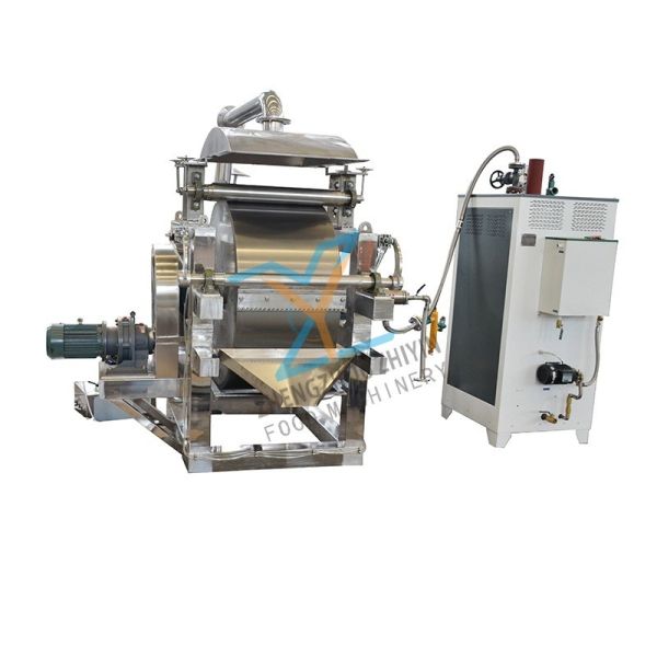 Buy cheap SUS304 Emulsion Scraper Drying Machine Liquid Chemical Crystallization Drying Machine Steam Heating Drum Scraper Dryer from wholesalers