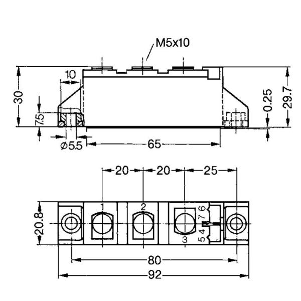 IGBT Power Module MDD95-06N1B Diode Modules IXYS IGBT Power Module
