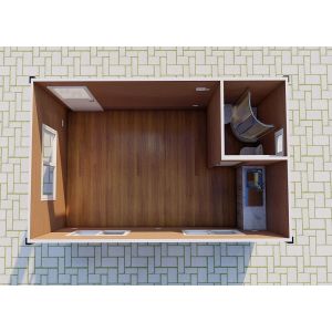 Buy cheap Prefabricated Building Warehouse With PVC Sliding Window In Shandong from wholesalers