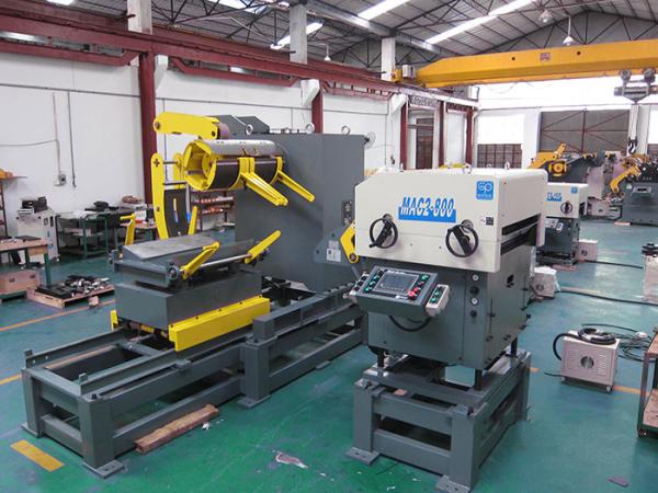 Buy cheap Automatic Sheet Metal Uncoiler Straightener And Feeder with Metal Sheet Shearing Machine from wholesalers