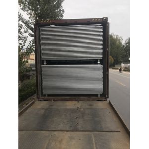 Buy cheap New Zealand Nelson OD 40mm temporary fencing panels x 1.80mm wall thick 2.1mx2.4m width Mesh 60mm x 150mm from wholesalers