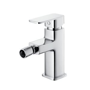 China Chrome Plating Deck Mounted Brass Bidet Faucets 35mm Ceramic Cartridge on sale