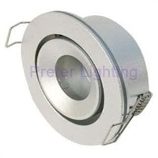 Quality High power white color 30 degree / 350mA / 1 watt LED recessed downlights for sale