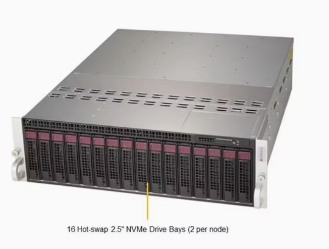 Buy cheap Supermicro Server 3U Rackmount Microcloud Multi Node Cloud Computing from wholesalers