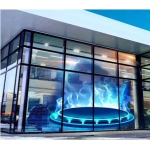 Buy cheap P4 High Transparency LED Transparent Display Lightweight and Easy Installation for Shopping Mall and Storefront from wholesalers