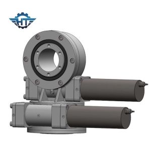 Buy cheap Enclosed Dual Axis Solar Tracker Slew Drive Worm Gear Slewing For PV Mounting Tracking System from wholesalers