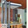Buy cheap Soundproof Aluminum Bifold Windows With Retractable Or Invisible Fly Screen commercial bi fold door corner bi fold door from wholesalers