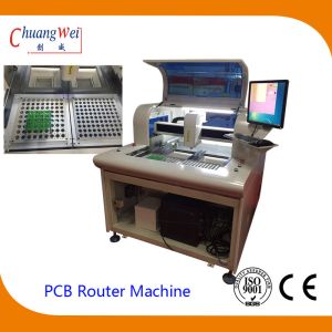 Buy cheap PCB Router Depanelizer with 2 Way Sliding Working Exchanger from wholesalers