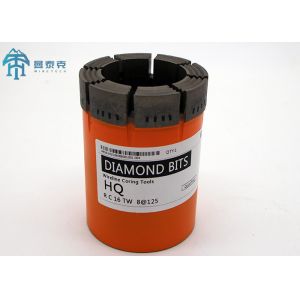 PQ3 NQ3 BQ3 Diamond Core Drill Bit for Geological Drilling with High Efficiency