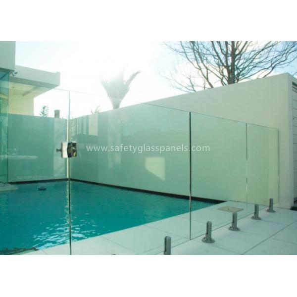 Buy cheap High Temperature Glass Swimming Pool Security Fence 8mm - 12mm With Polished Edge from wholesalers