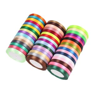 Free Sample 5mm Single Face Satin Ribbon For Craft