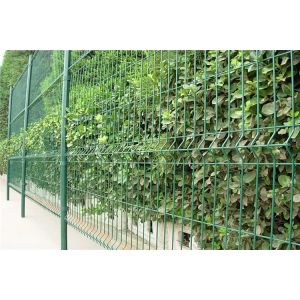 Buy cheap 2m Tall 50x200mm Galvanized PVC Coated Welded Wire Mesh Fence from wholesalers