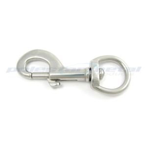 Buy cheap Customized 304 Stainless Steel Carabiner Snap Hook D Ring Swivel For Handbag from wholesalers