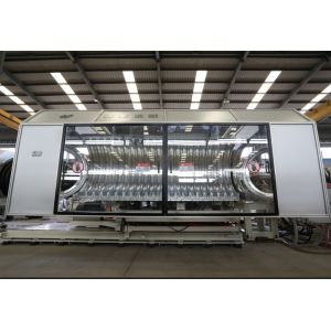 Buy cheap PP PE Double Wall Corrugated Pipe Extrusion Line Sewage Pipe Production Line from wholesalers
