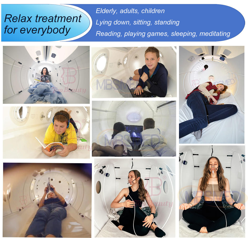 Buy cheap High Pressure Oxygen Chamber Hbot 1.5 2.0 Ata Multi-scene Home Clincial Inflatable Portable SPA Oxygen Hbot Hyperbaric Chamber from wholesalers