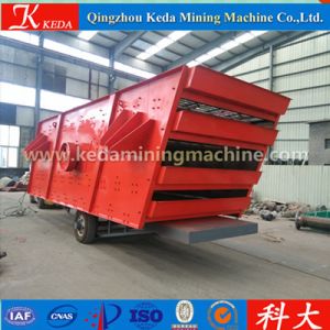 Buy cheap Double Deck Vibrating Screen Gold Mining Machine Processing Capacity 150t/H from wholesalers
