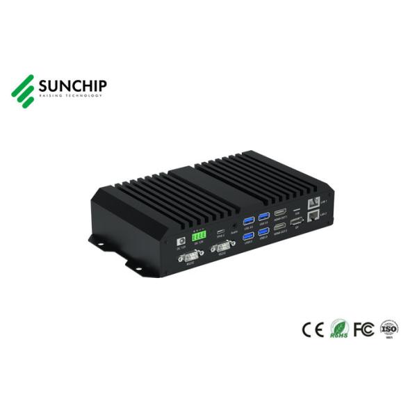 RK3568 8K Media Player Box with 10/100/1000M Ethernet and WiFi Support for Fast