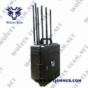 Buy cheap Waterproof Drone Signal Jammer 2000m High Power For GPS WiFi 2.4G 5.8g from wholesalers