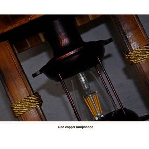 Buy cheap Loft Style Antique Chandelier Retro Nostalgic Lamp Restaurant Bar Aisle Balcony Bamboo Pendant Light(WH-VP-144) from wholesalers