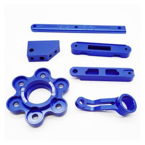 Buy cheap Custom Made Mass Precision Processing Rapid Prototype Anodized Aluminum Components Machined Part CNC Products from wholesalers