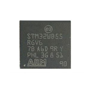 Buy cheap 6dBm Microcontroller MCU STM32WB55RGV6 68VFQFN Dual Core Multiprotocol Wireless MCU from wholesalers