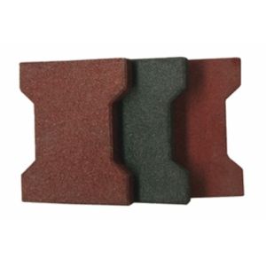 Easy To Install And Maintain Indoor Flooring Tiles Bone Rubber Brick