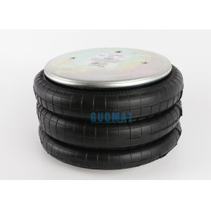 China Firestone W01-358-8048 Industrial Air Spring Cross Goodyear 3B12-325 Plate Diameter 9 Inch Triple Convolutions on sale