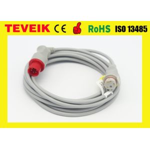 Buy cheap Gray Round 6Pin Datascope IBP Adapter Cable with BD Transducer Adapter product