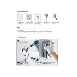 Buy cheap 1000ml Manual Liquid Soap Dispenser from wholesalers
