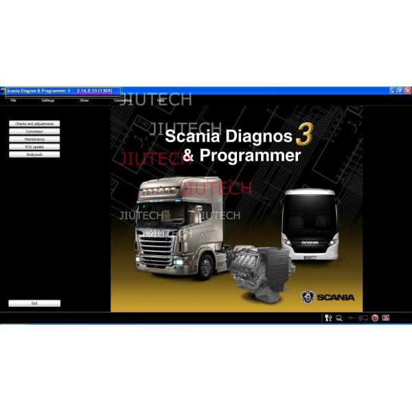Scannia SDP3 Truck Diagnostic Software Use On Winxp Systerm