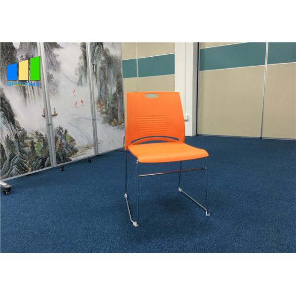 Quality Polypropylene Plastic Office Visitor Chair Customized Stackable Training Chairs for sale