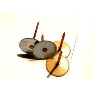 Buy cheap Bevel Edge Cup Head Insulation Weld Pins With retaining washer from wholesalers