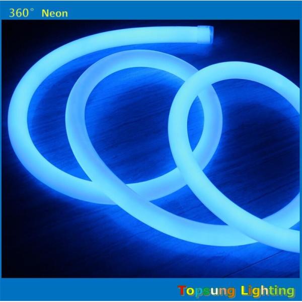 Quality 82' spool 12V DC blue 360 led neon for commercial for sale