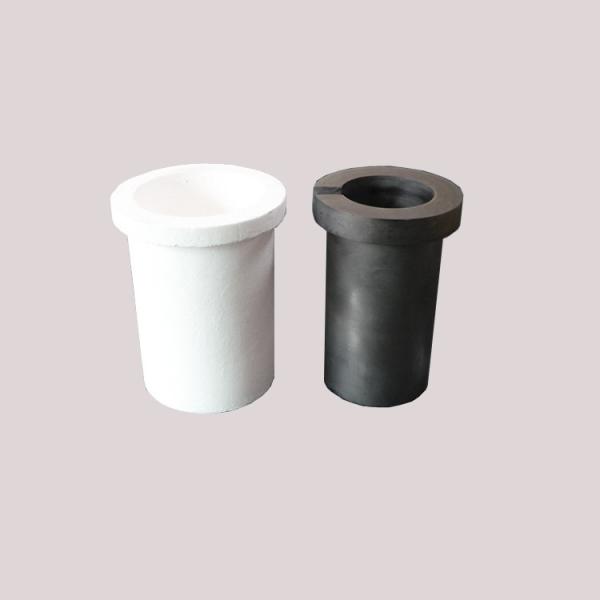 Buy cheap 65-135MPa High Temperature Small Graphite Crucible With Ceramic Shell from wholesalers