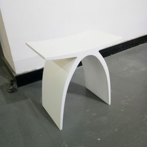 Buy cheap Unique Shape Stone Shower Stool High Strength Long Life Span from wholesalers