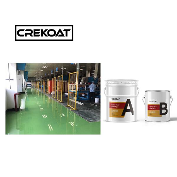 Quality Water Reducible Water Based Floor Coating / Paint Vapor Permeable Semi Gloss for sale
