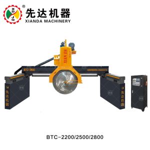 Automatic Bridge Multiblade Block Cutter with Max Blade Diameter 2800mm and Max