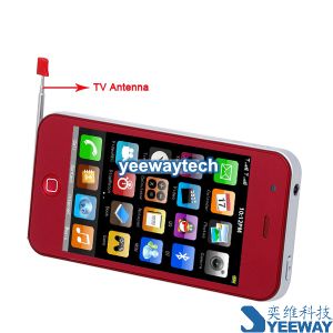 HiPhone 4GS TV Quad Band Dual Cards Dual Cameras Color TV Bluetooth JAVA 3.75
