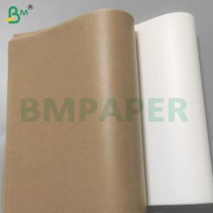 Buy cheap 30gsm Brown Greaseproof Double Side Silicone Coated Paper Rolls from wholesalers