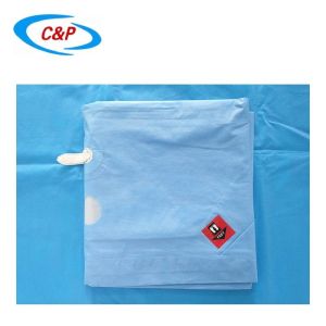 Blue Urology TUR Drape Disposable Drape Sheets With Pouch