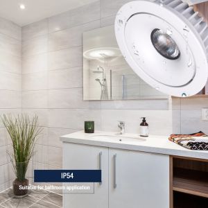 Buy cheap Waterproof Tiltable Warm Dim Downlight , Multipurpose Tiltable IP54 LED Downlight from wholesalers