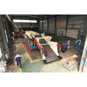 Buy cheap 15.5mx6.52x3 M Water Grass Lake Weed Harvester With Hydraulic Motor And Diesel Power from wholesalers