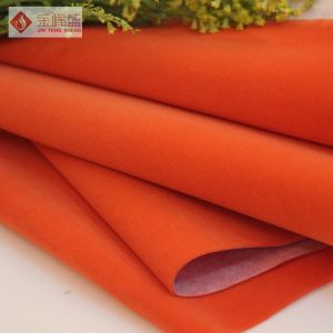 Jewelry Box Lining Polyester Velvet Fabric , Customized Flocked Upholstery