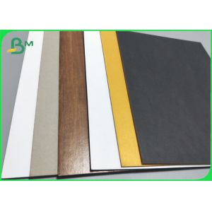 2.0MM 3.0MM Colored Grey Chipboard For Boxes Yellow Black Color