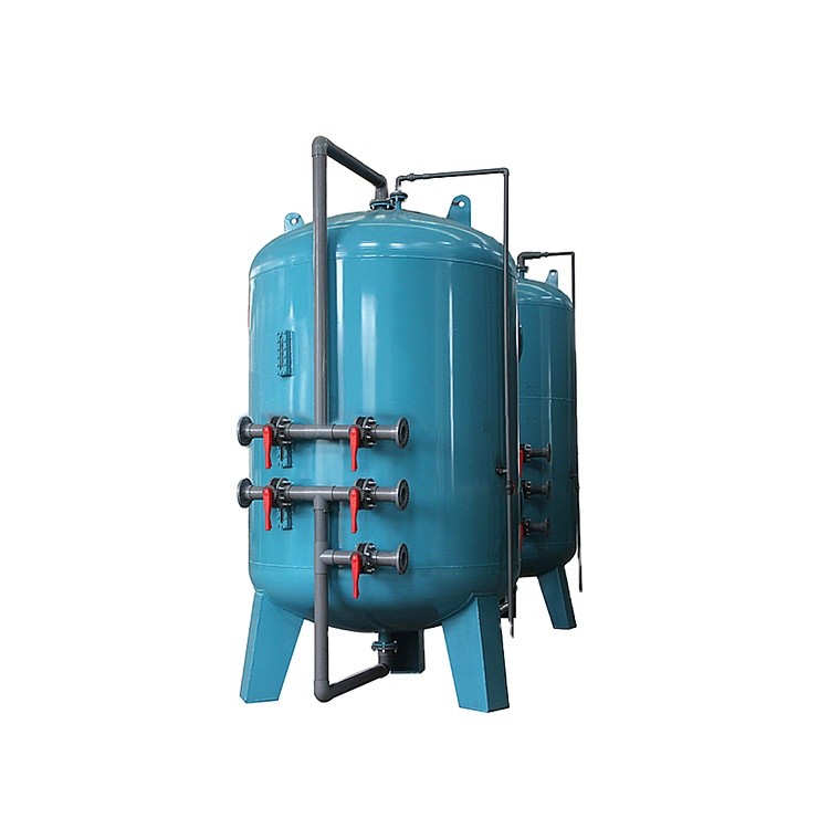 Buy cheap Activated Carbon Mechanical Waste Water Filter Machine for Sewage Clarifier 6*10M Size from wholesalers