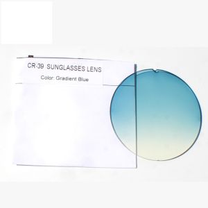 Custom Colored Lenses: 1.60 MR-8 Flat Lenses with AR Coating, Gradient Tinted