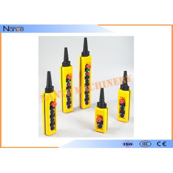 Buy cheap IP65 Industrial Remote Pendant Control Stations Plastic For Crane from wholesalers