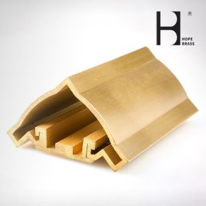 Buy cheap Fast New Style Machanical Part Decorative Copper Material Alloy Profiles Brass Extrusion Profiles Chinese Manufacturer from wholesalers