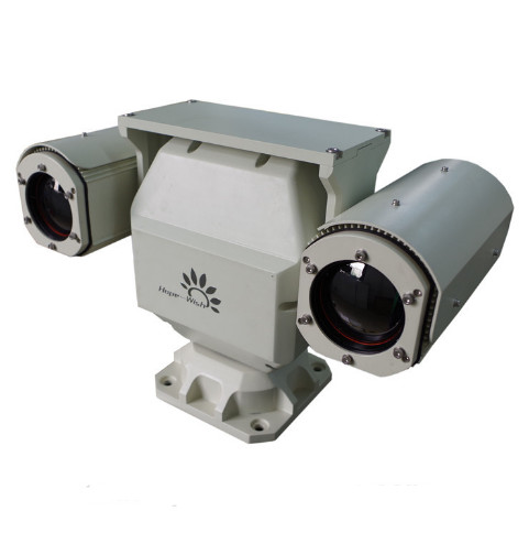 Buy cheap Dual Sensor PTZ Infrared Thermal Imaging Camera , Infrared Digital Camera Military Grade from wholesalers